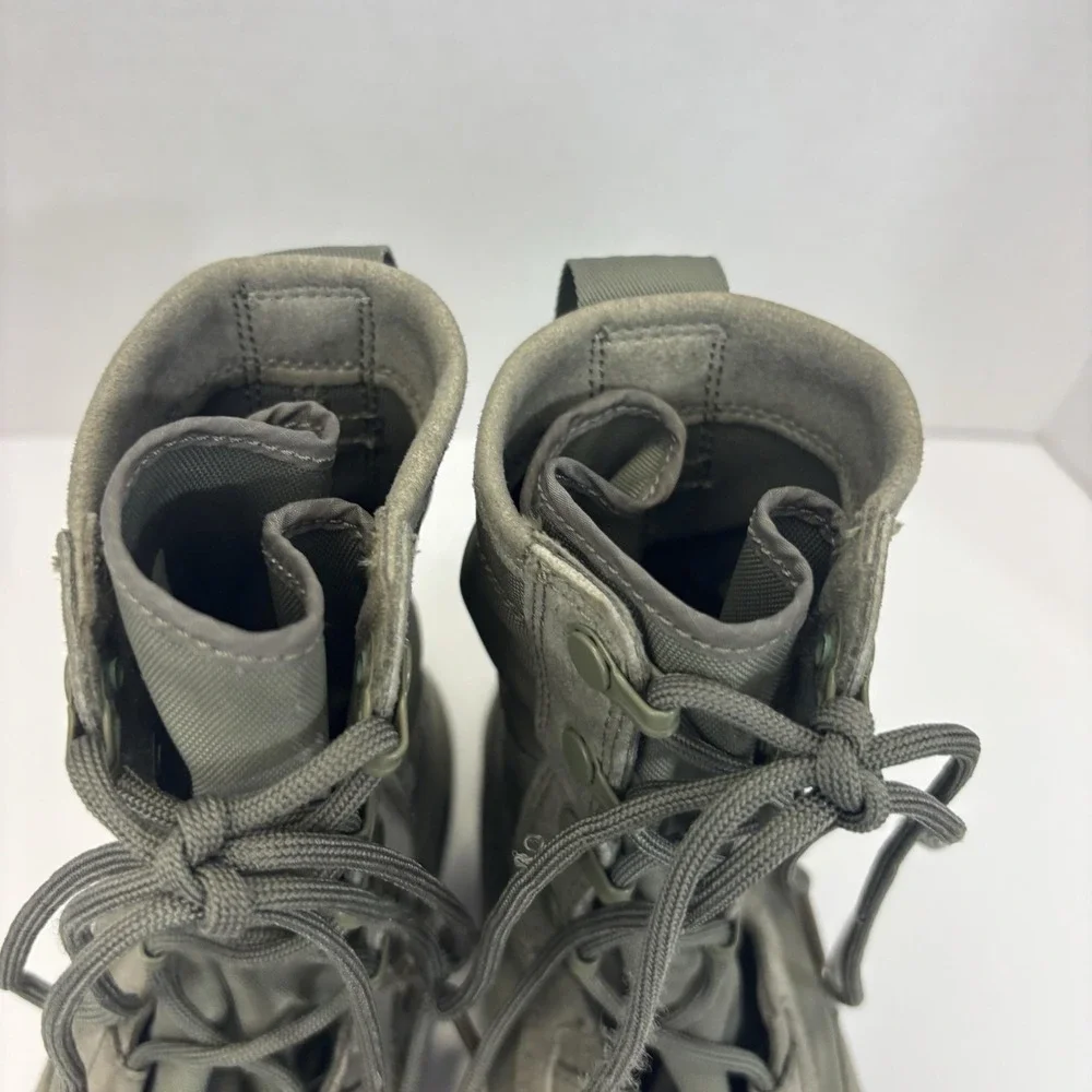 Nike SFB Tactical Combat Boots Mens 5.5 Womens 7.5 Green Suede Lace Up Military